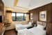 Bedroom With White Ceiling And Wooden Furnishing by Parthsarthi Bedroom Contemporary | Interior Design Photos & Ideas