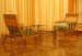 Living Room With Wooden Traditional Cushioned Chairs by Prashant Koli Living-room Traditional | Interior Design Photos & Ideas