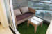 Rustic Balcony With Patio Sofa Set by Rajat Ajmera Open-spaces Contemporary | Interior Design Photos & Ideas