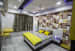 Yellow And Brown Themed Spacious Bedroom by Ar. Sachin Vasant Salvi Bedroom Contemporary | Interior Design Photos & Ideas