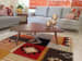 Eclectic living Area With Loveseat Sofa by Aanoshka Choksi Living-room Eclectic | Interior Design Photos & Ideas