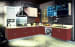 Redwood And Brick Texture Modular Kitchen by Jyoti Yadav Modular-kitchen Modern | Interior Design Photos & Ideas