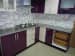 L Shaped Kitchen with white and pink cabinets by Urban Geometry Modular-kitchen Modern | Interior Design Photos & Ideas