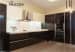 Modular Kitchen With Black And White Cabinets by Huzzpa Modular-kitchen Modern | Interior Design Photos & Ideas