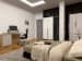 Silver Themed Master Bedroom with Wooden Flooring by Regalias Interiors Bedroom Modern | Interior Design Photos & Ideas