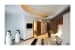 Spacious Master Bedroom With Marble Finished Display Units by Regalias Interiors Bedroom Contemporary | Interior Design Photos & Ideas