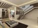 Spacious Hallway with false ceiling and stair case by Regalias Interiors Living-room Minimalistic | Interior Design Photos & Ideas