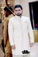 Groom Wearing White Shaded Sherwani by Clickbysam Sharma Wedding-photography Groom-wear-and-accessories | Weddings Photos & Ideas