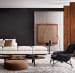 Elegant Living Room With Carpet Flooring by Aarushi Kumar Living-room Contemporary | Interior Design Photos & Ideas