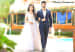 Alluring White Flare Ball Gown And Navy Blue Suit For Pre-Wedding Shoot by Sachin Kumar Wedding-photography Groom-wear-and-accessories Wedding-dresses | Weddings Photos & Ideas