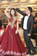 Shimmery Red Flare Gown With Golden Motifs by Sachin Kumar Wedding-photography Groom-wear-and-accessories Wedding-dresses | Weddings Photos & Ideas