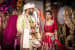 Bride In Red Lehenga With Golden Embroidery by Tejas Srivathsa Wedding-photography Groom-wear-and-accessories Bridal-jewellery-and-accessories Wedding-dresses | Weddings Photos & Ideas