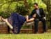 Bride and Groom To-Be Pose Against a Picturesque Garden Backdrop by Rushil Jadhav Wedding-photography Groom-wear-and-accessories Wedding-dresses | Weddings Photos & Ideas