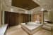 Bedroom with beige ceiling curtains and false ceiling by Prashant Mali Bedroom Contemporary | Interior Design Photos & Ideas