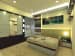 Contemporary White Bedroom With Coral Blue Panels And False Ceiling by Umesh Vishwakarma Bedroom Contemporary | Interior Design Photos & Ideas
