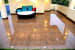 Boat Shaped Sofa With Wooden Polished Flooring by Rohit Mangal Singla Open-spaces Modern | Interior Design Photos & Ideas