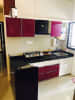 Maroon And White Themed Modular Kitchen by Nirav Gor Modular-kitchen Contemporary | Interior Design Photos & Ideas