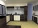 L shape kitchen with marble flooring and white cabinets by Richa Jindal Modular-kitchen Minimalistic | Interior Design Photos & Ideas