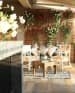 Open Dining Area With Wooden Stripes by Live Fabulous Open-spaces Contemporary | Interior Design Photos & Ideas