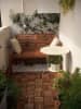 Balcony With Stone Work And Wooden Floor by Live Fabulous Open-spaces Modern | Interior Design Photos & Ideas