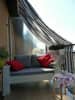Balcony With Off White Sofa And Wooden Floor by Live Fabulous Open-spaces Minimalistic | Interior Design Photos & Ideas