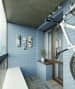 Blue Shaded Garage Themed Space by Live Fabulous Open-spaces Minimalistic | Interior Design Photos & Ideas