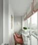 Splashed White Balcony With Brick Texture by Live Fabulous Open-spaces Modern | Interior Design Photos & Ideas