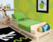 Bright Green Kids Bedroom by Live Fabulous Bedroom Modern | Interior Design Photos & Ideas