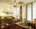 Living Room With Brown Sofas ,Glass Top Table And Rustic Carpet by narayan moorthy Living-room Modern | Interior Design Photos & Ideas