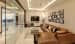 Copper Shaded L-Shaped Sofa In Living Room by narayan moorthy Living-room Eclectic | Interior Design Photos & Ideas