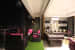 Rustic Balcony With Black And Pink Patio Chairs by Dhwani Patel Open-spaces Contemporary | Interior Design Photos & Ideas
