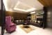 Brown Chesterfield Sofa And Purple Lounge Chair by Dhwani Patel Living-room Eclectic | Interior Design Photos & Ideas