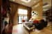 Living Room With Black Sofa And Huge Mirror by Nikita Bonaparte Living-room Contemporary | Interior Design Photos & Ideas