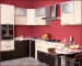 L Shaped Modular Kitchen With Wooden Cabinets by nakul baghel Modular-kitchen Modern | Interior Design Photos & Ideas