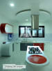 U Shaped Kitchen with false ceiling and marble flooring by Monnaie Architects Modular-kitchen Modern | Interior Design Photos & Ideas