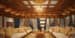 Luxurious Living Room with Stunning Wooden False Ceiling and White Cushioned Sofa Set by Monnaie Architects Living-room Vintage | Interior Design Photos & Ideas