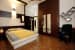 Sophisticated Bedroom with Queen Size Bed and Wood Flooring by Monnaie Architects Bedroom Contemporary | Interior Design Photos & Ideas