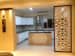 Open Island Kitchen With Designer Separator by Mauve & Crimson Interior Solutions Modular-kitchen Contemporary | Interior Design Photos & Ideas