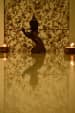 Golden Display Unit by K D Mistry Interior Living-room Modern | Interior Design Photos & Ideas