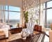 Living space with wooden flooring and outside view by Delixi Designs Living-room Modern | Interior Design Photos & Ideas