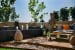 Open terrace with Wooden Deck and Fountain by Dhaval Patel Open-spaces Contemporary | Interior Design Photos & Ideas