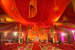 Red Stage With Floral Seating Arrangement by Chaitanya Bagai Wedding-photography Wedding-decor | Weddings Photos & Ideas