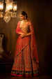 Ruby Shaded Bridal Lehenga by Shyamal & Bhumika Wedding-dresses | Weddings Photos & Ideas