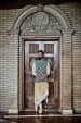 Cream Groom Wear With Blue Printed Jacket by Amaare Groom-wear-and-accessories | Weddings Photos & Ideas