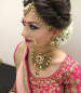 Sumptuous Mughal Jewellery With Heavy Stone Work And Elaborated Enamelling by Patel Pritiben Bridal-makeup Bridal-jewellery-and-accessories | Weddings Photos & Ideas