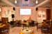 Spacious Restaurant with Traditional Interior and Wood Finished Furniture by Kevin Mathew Traditional | Interior Design Photos & Ideas
