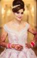 Majestic High Over The Head Bridal Bun by Gautam Khullar Wedding-hairstyles | Weddings Photos & Ideas