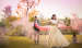 Pink Smoke Bombs At A Pre Wedding Shoot by Gautam Khullar Wedding-photography | Weddings Photos & Ideas