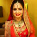 Red wedding lehenga
