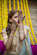 Stylish Floral And Chequered Bridal Mehendi by Slice of Life Pictures Wedding-photography Wedding-hairstyles Bridal-mehendi Wedding-dresses | Weddings Photos & Ideas